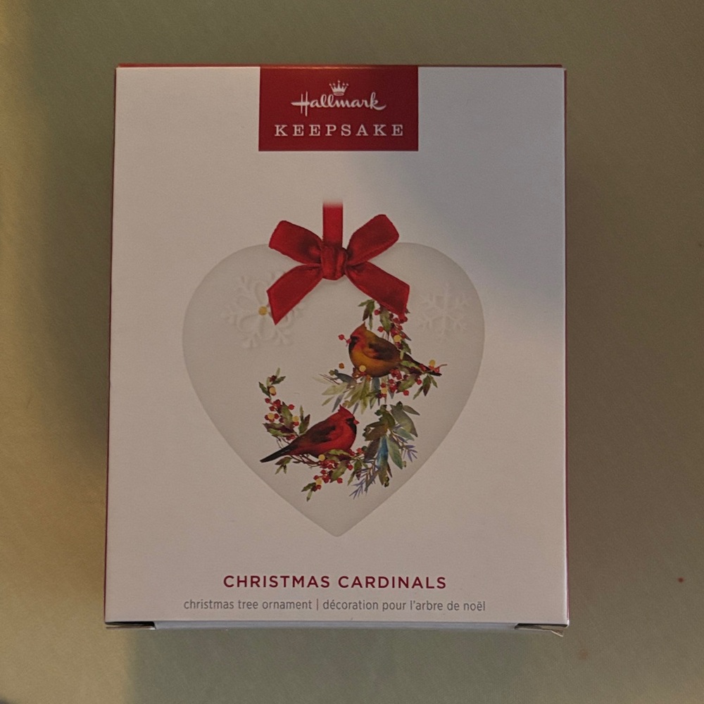Hallmark Keepsake Ornament with Red Cardinals